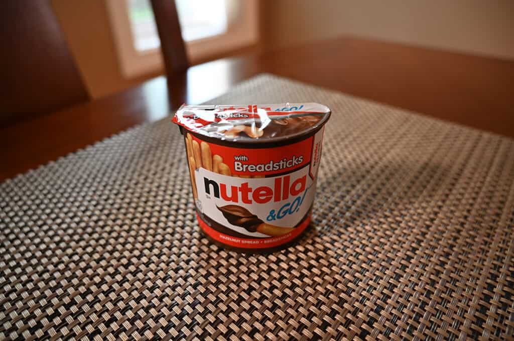 Costco Nutella & Go with Breadsticks Review Costcuisine