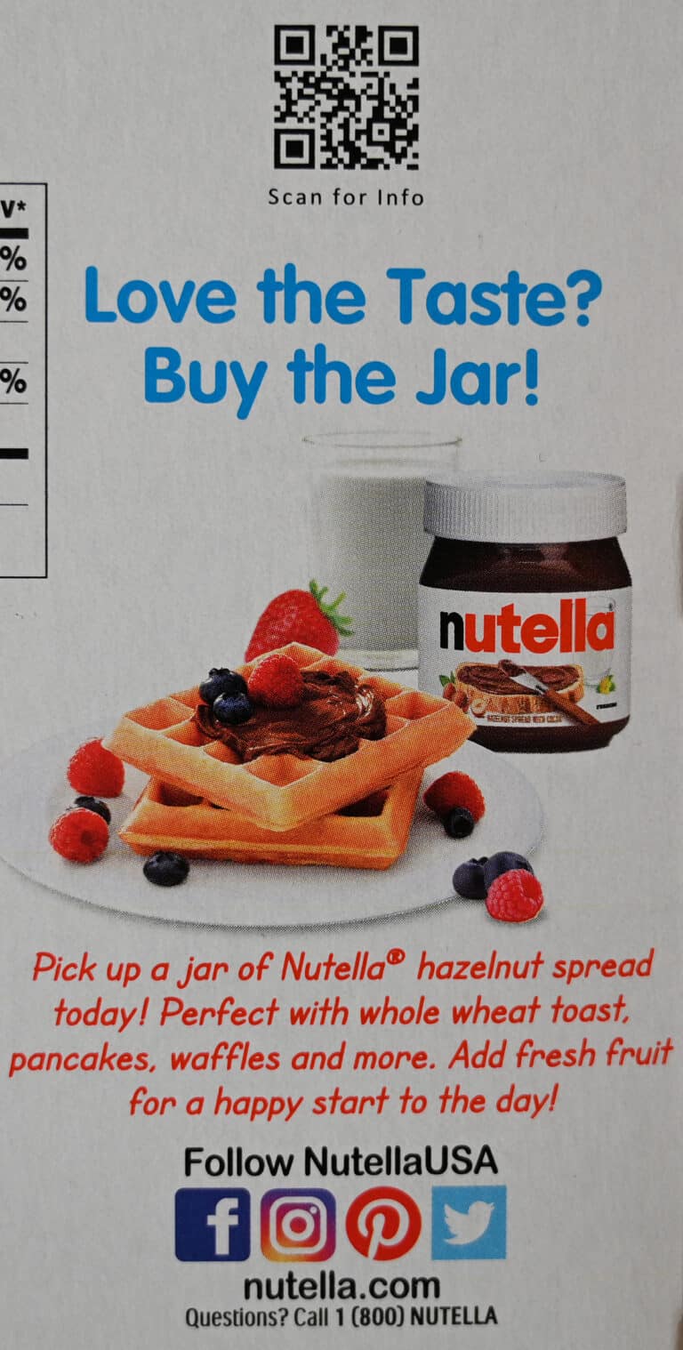 Costco Nutella & Go with Breadsticks Review Costcuisine