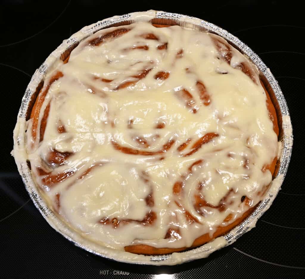 Costco Kirkland Signature Gooey Cinnamon Roll Review Costcuisine