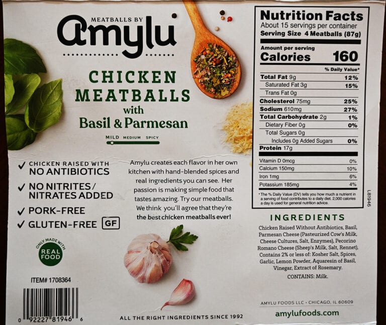 Costco Amylu Chicken Meatballs Review Costcuisine