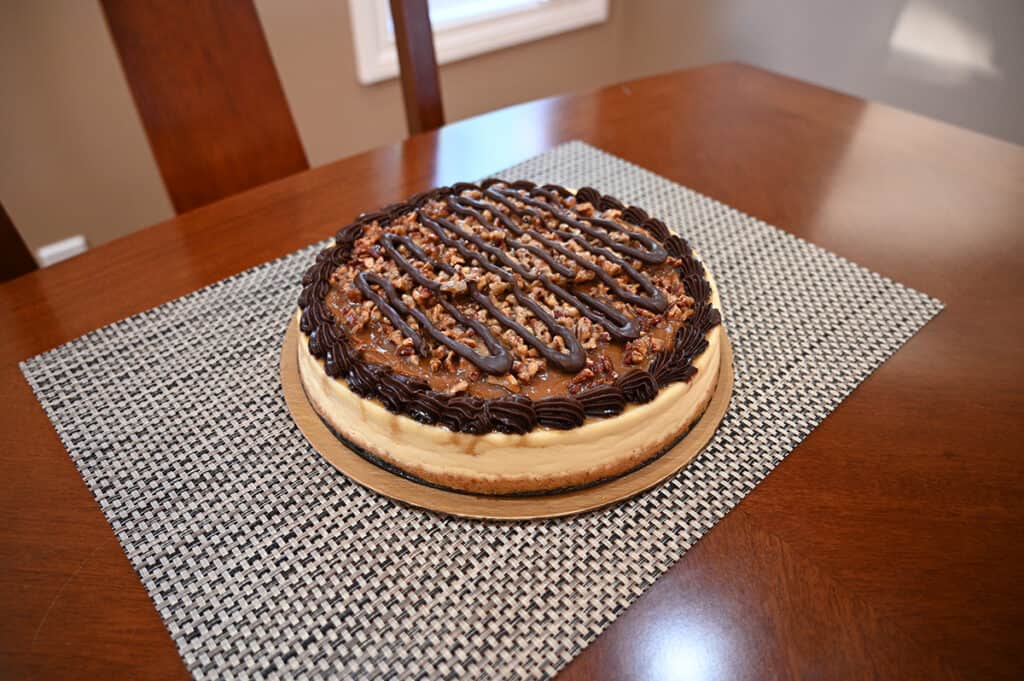 Costco Kirkland Signature English Toffee Cheesecake Review Costcuisine