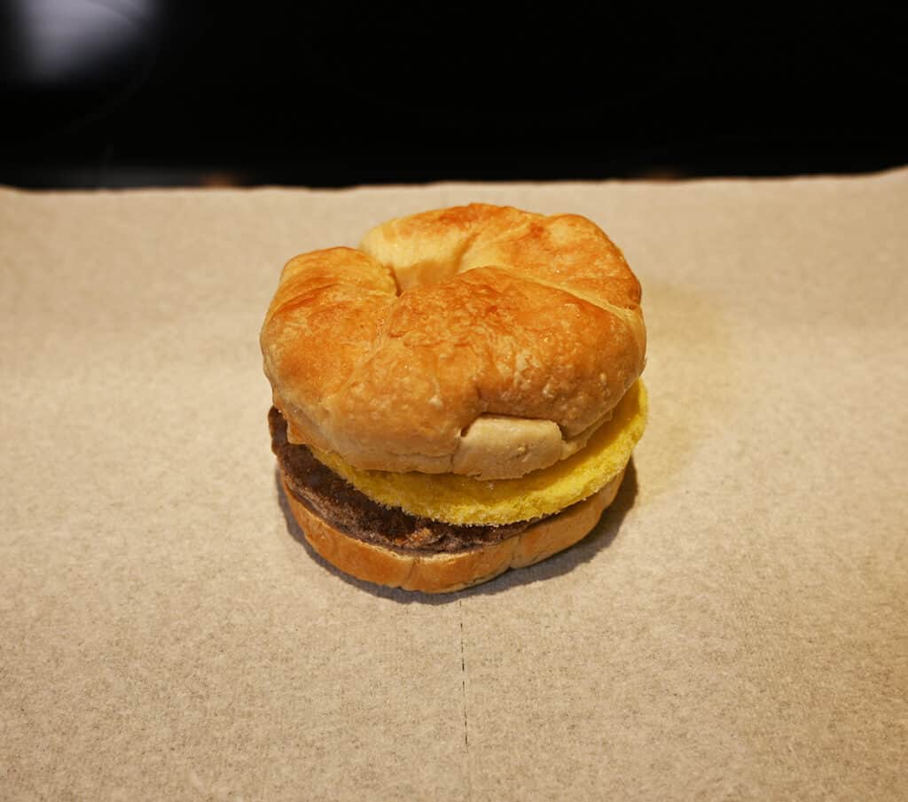 Costco Jimmy Dean Sausage, Egg & Cheese Croissant Sandwiches Review