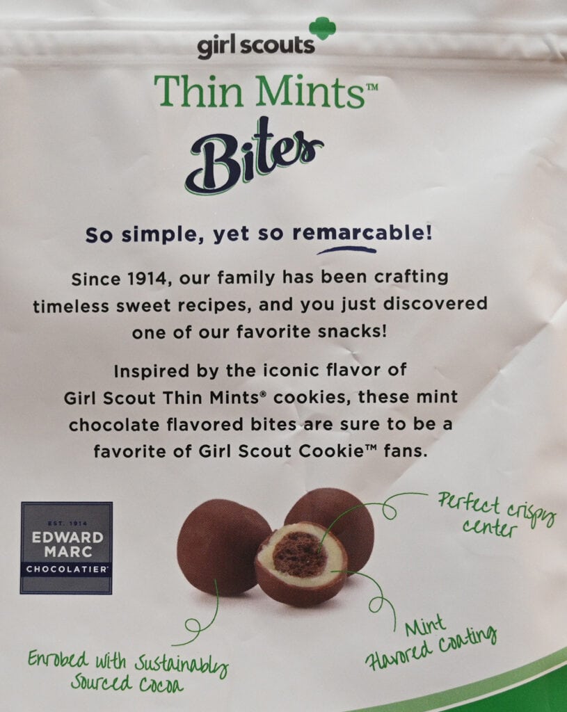Costco Edward Marc Girl Scouts Thin Mints Bites Review Costcuisine