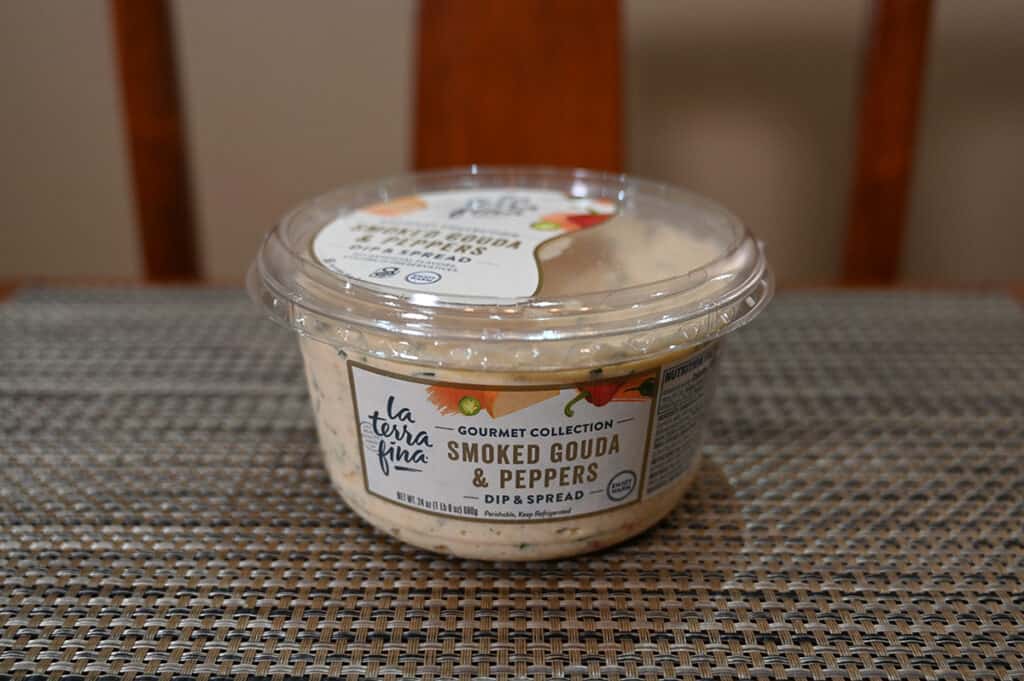 Costco La Terra Fina Smoked Gouda & Peppers Dip Review Costcuisine