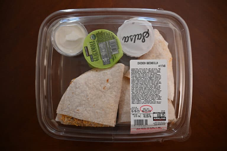 Costco Kirkland Signature Chicken Quesadillas Review Costcuisine