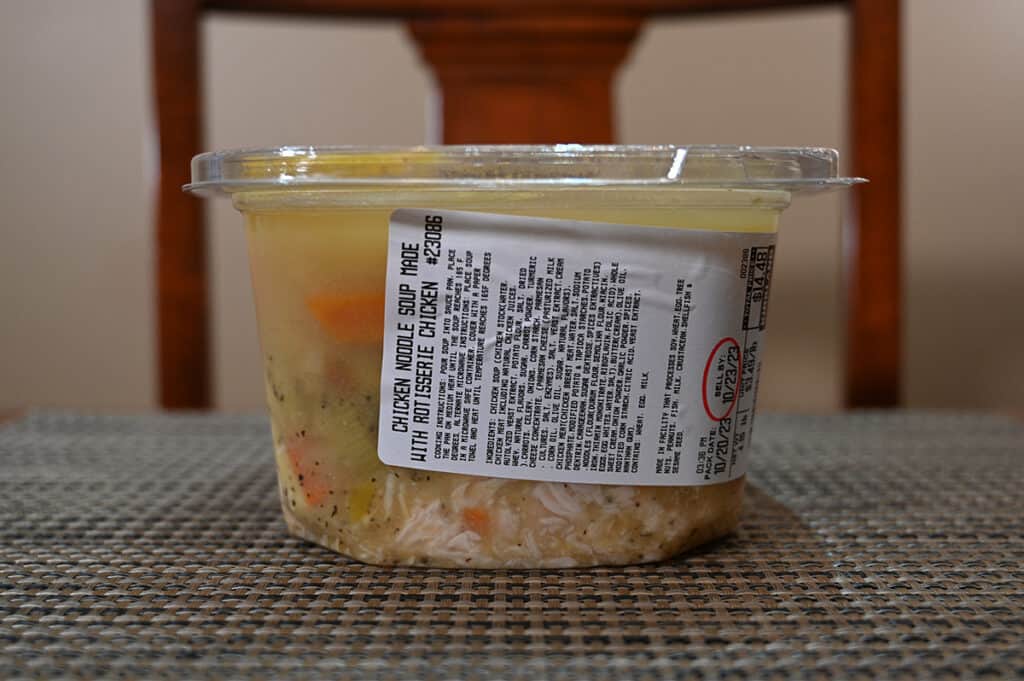 Costco Kirkland Signature Chicken Noodle Soup Review Costcuisine