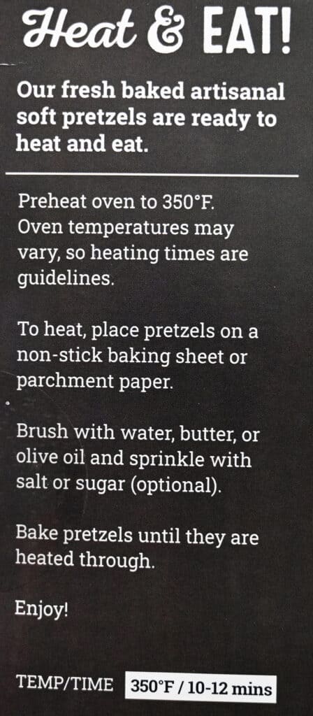 Costco Eastern Standard Provisions Co. Artisanal Soft Pretzels Review ...