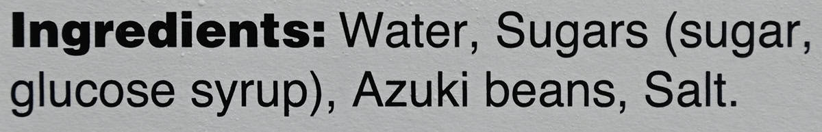 Image of the nutrition facts for the bars from the back of the box.