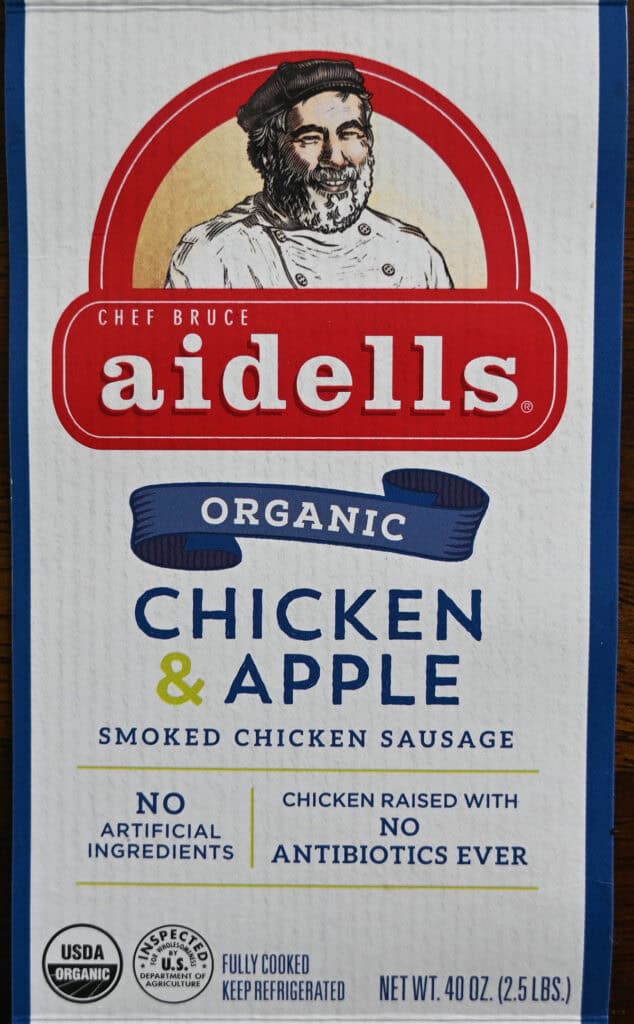 Costco Aidells Organic Chicken & Apple Smoked Chicken Sausage Review