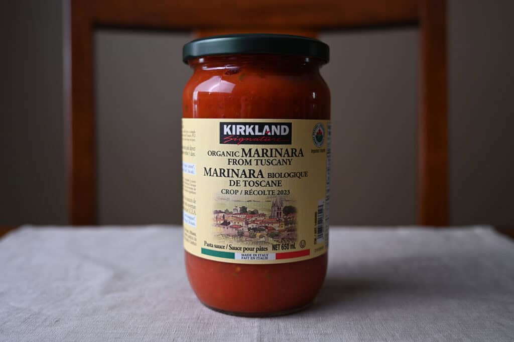 Costco Kirkland Signature Organic Marinara from Tuscany Review