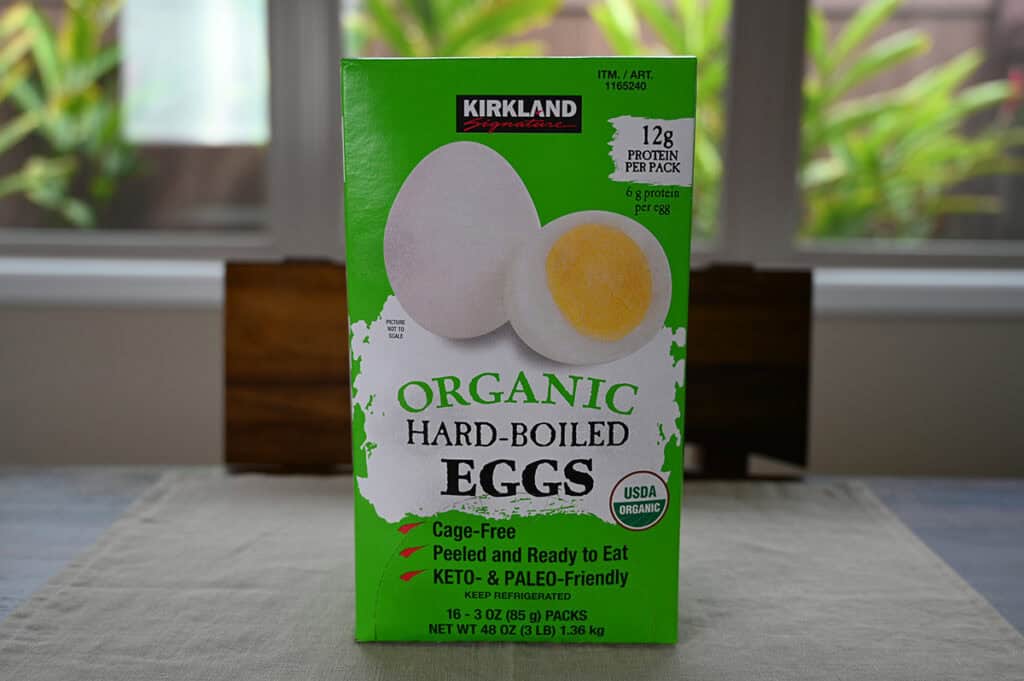 Costco Kirkland Signature Organic HardBoiled Eggs Review Costcuisine