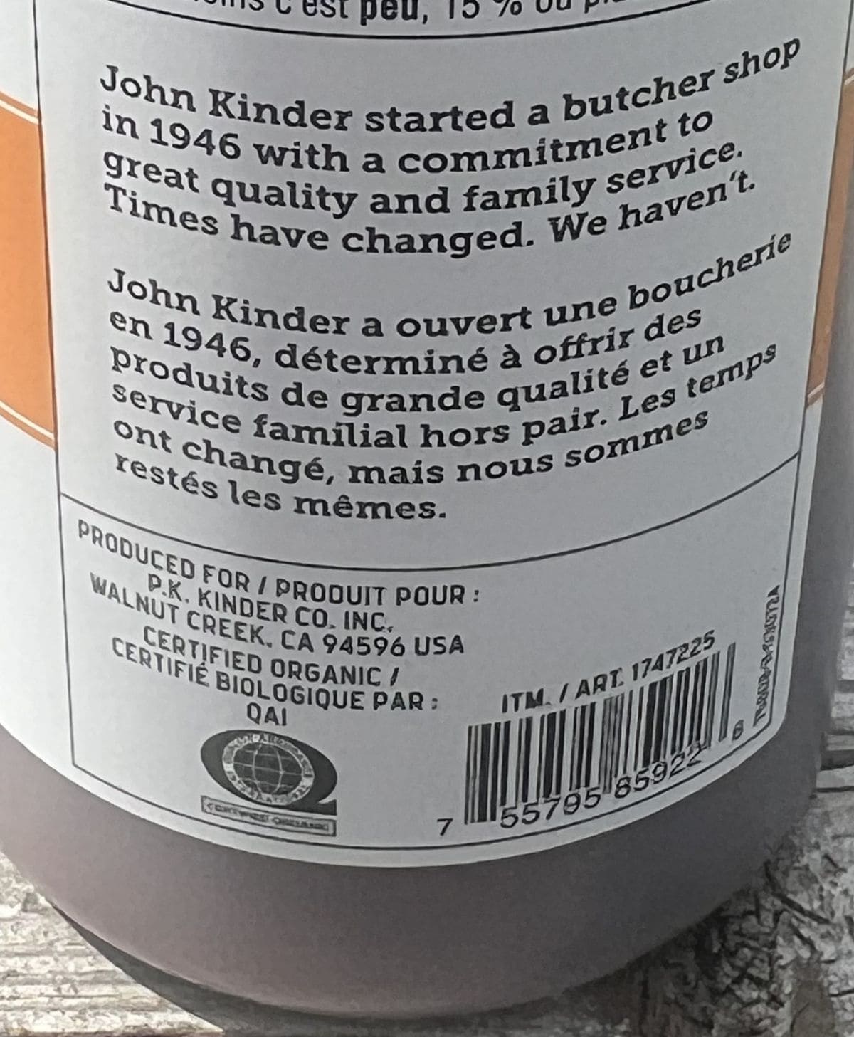Image of the company description from the back of the box.