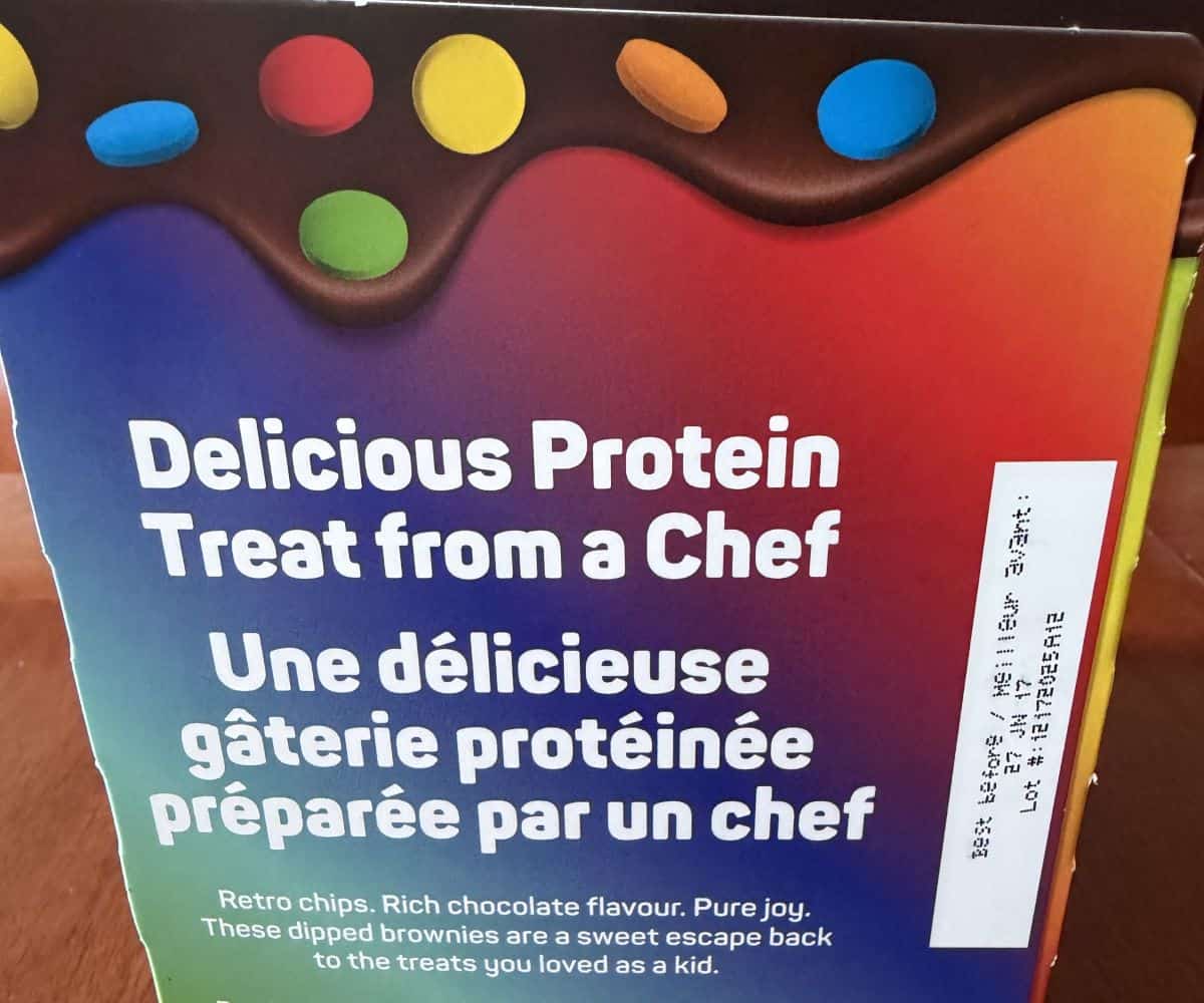 Image of the product description from the side of the box.