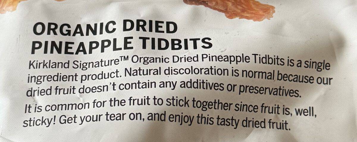 Image of the product description from the back of the bag.