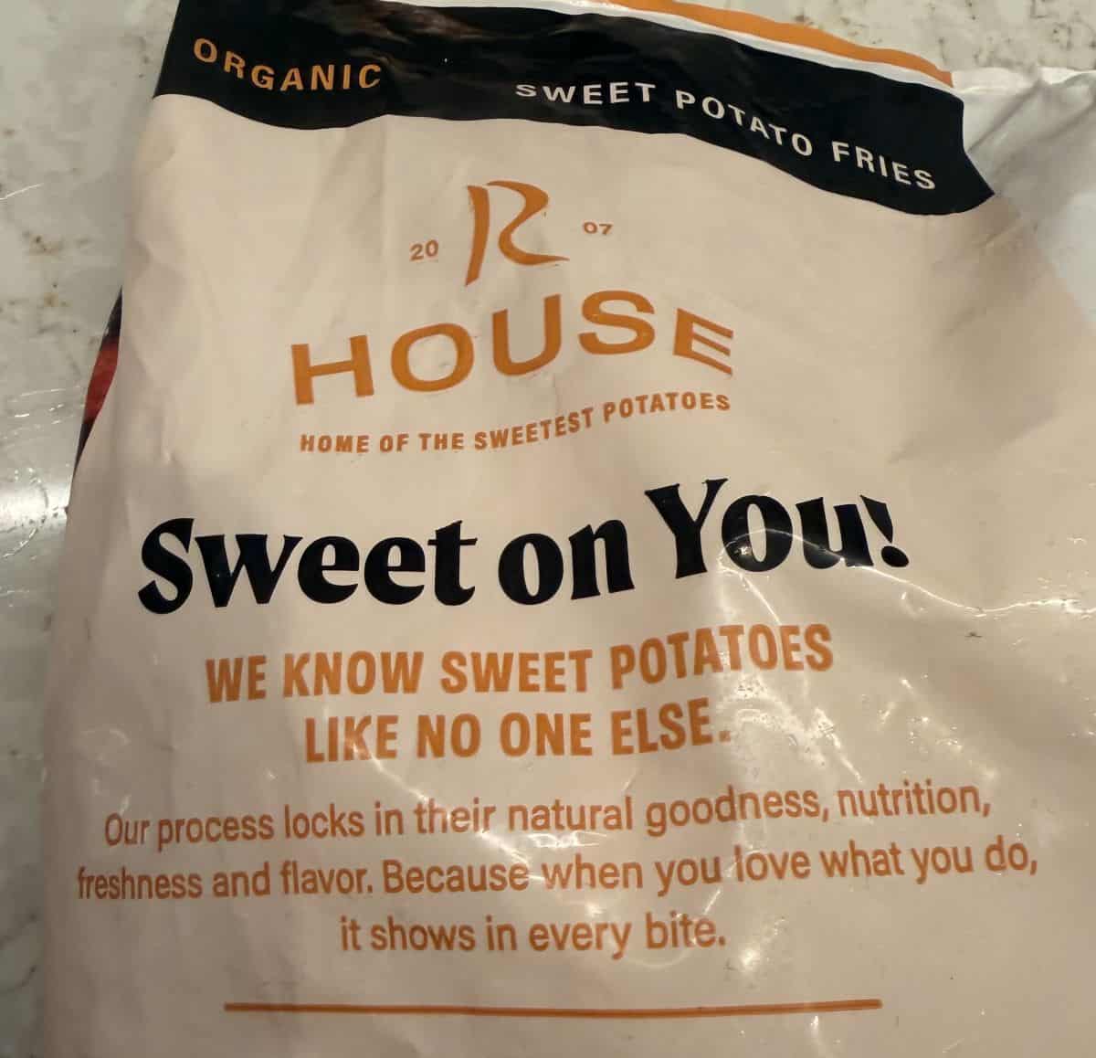 Image of the product description from the back of the bag.