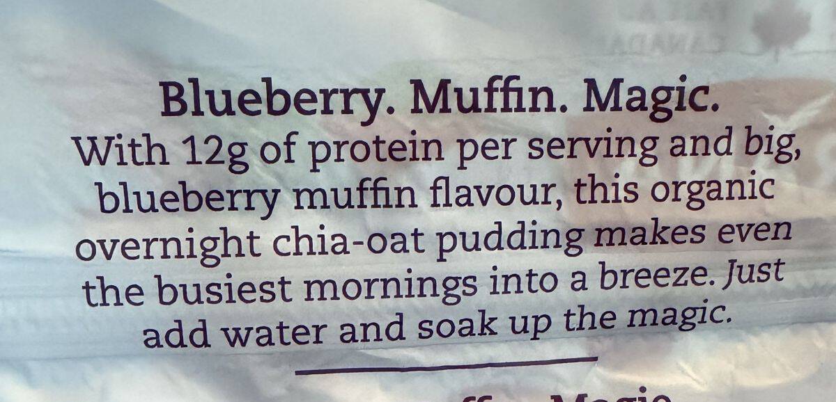 Image of the product description from the back of the box.