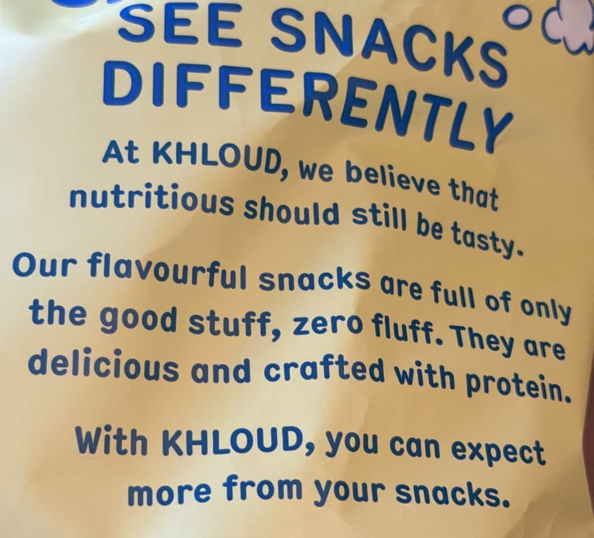 Image of the product description from the bag.